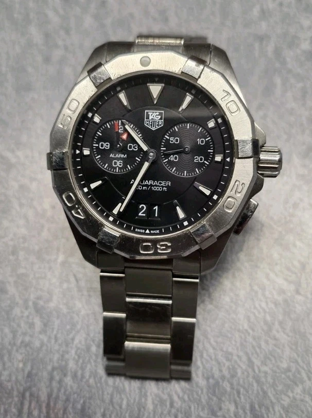 Reloj de lujo TAG Heuer Aquaracer de acero para hombre Foto 2 de 4