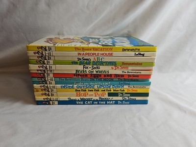 Lot of 14 Beginner Books I Can Read It All By Myself | HC Set Dr. Seuss #BBC