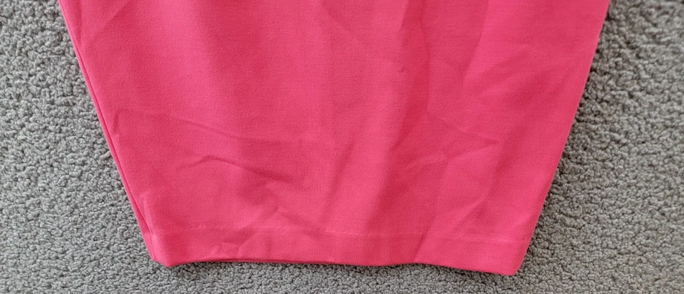 Tommy Hilfiger Falda Lápiz Midi Cremallera Trasera Para Mujer 4 Rosetas Sólida Abertura Trasera Foto 4 de 4