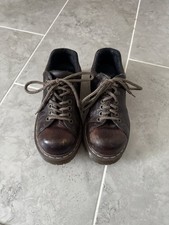 Dr. Martens Vintage Brown Leather Lace-Up Oxford Shoes Unisex Adults, US 7