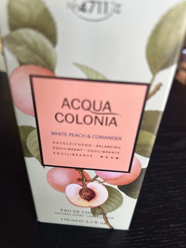 4711 AQUA COLONIA 170 ml White Peach & Coriander, Neu & OVP - Bild 2 von 3