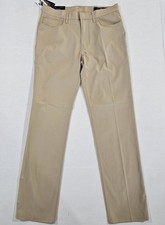 Polo Ralph Lauren RLX Tailored Fit Performance Twill Golf Pants Mens 32x32 Beige