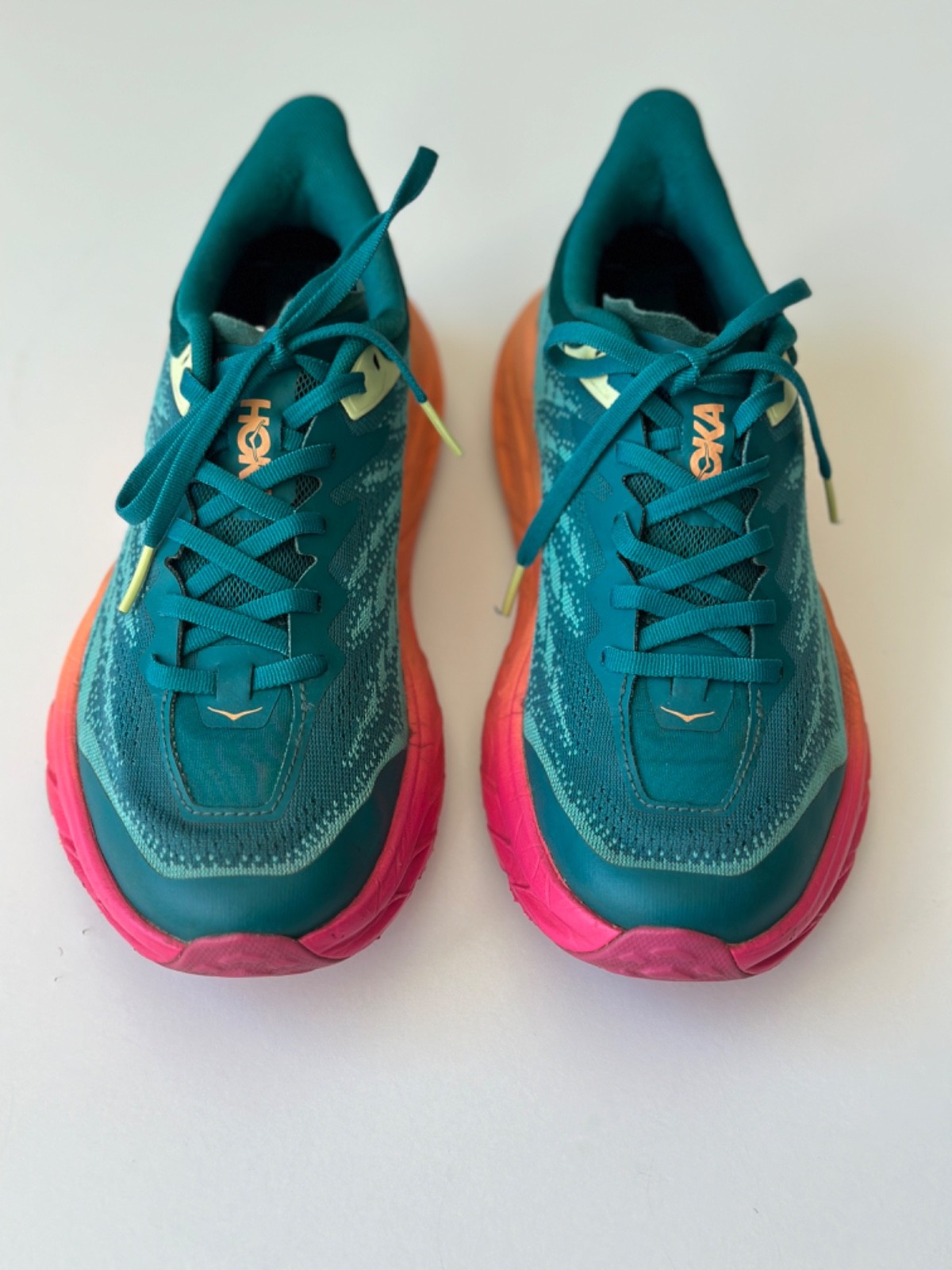 HOKA Speedgoat 5 Women's Size 8B Trail Running Shoes DLCR Teal FREE SHIPPING! thumbnail 4