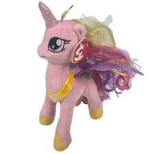 TY Sparkle My Little Pony - PRINCESS CADANCE Beanie Pink Unicorn 9" NWT