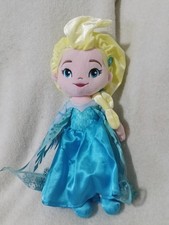 Disney Official Elsa Plush Doll - 14" Disney Plush with Shimmering Snow Dress
