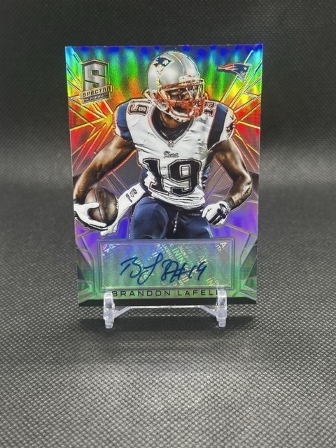2015 Select Silver Brandon Lafell /99 Auto Patriots Rare