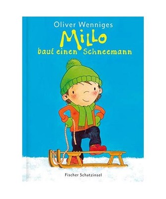 Millo baut einen Schneemann, Ill. v. Wenniges, Oliver