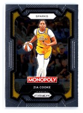 ZIA COOKE 2024 Panini Prizm Monopoly WNBA #69 Zia Cooke
