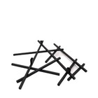 Spinder Design Garderobenleiste Garderobe Matches XS Platzsparend Modern Langleb