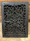 Antique Cast Iron Floor Register Grate / Vent  With Working Louvers 16” x 12” — photo 4