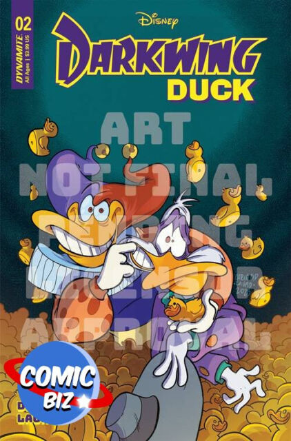 DARKWING DUCK #2 (2023) 1ST PRINTING SCARCE ORIGINAL 1:10 VARIANT COVER G DARKWING DUCK #2 (2023) 1ST PRINTING SCARCE ORIGINAL 1:10 VARIANT COVER G