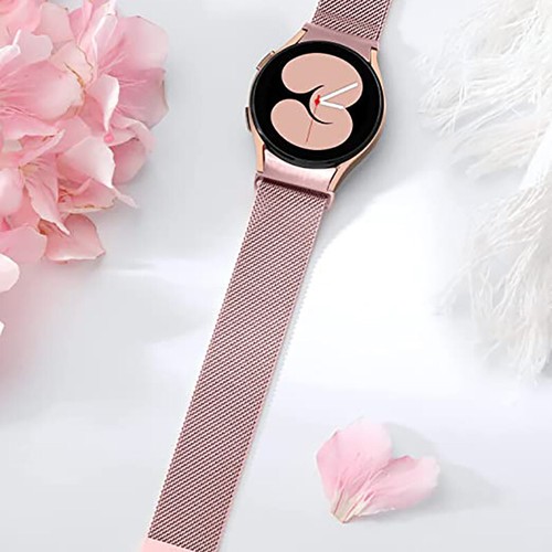 Samsung Galaxy Watch Band 7 6 5 Pro 40mm 44mm Milanese Magnetic Strap Stainless - Picture 7 of 17