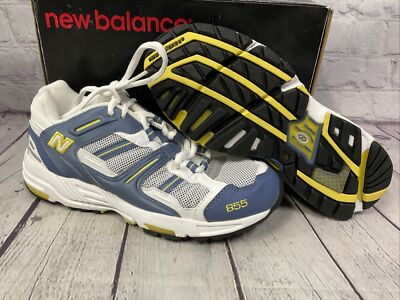 New Balance W855BW Womens Athletic Shoes Size 7 White Blue New With Box