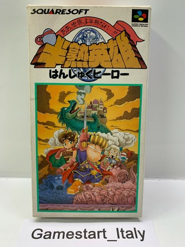 HANJUKU HERO - SUPER FAMICOM SNES - NTSC JAPAN VERSION USED SFC - 第 1/11 張圖片