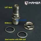 MAMBA Turbo Oil Pan / Oil sump Drain Plug Adapter Bung Fitting 5/8" 17mm No Weld