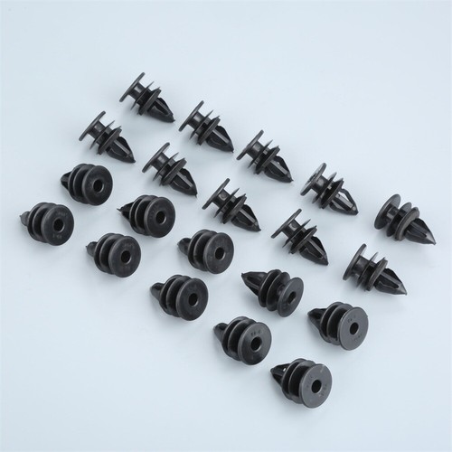 20Pcs Clips Door Panel Retainer Black Nylon For GM Chevrolet Replacement Parts - Picture 4 of 12