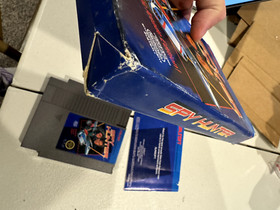 Spy Hunter, Round Seal ☆☆ CIB Complete (Nintendo) NES game