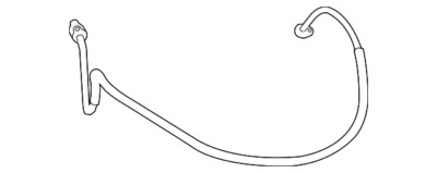 New Genuine Volvo S80 XC70 S60 XC60 V60 A/C Refrigerant Discharge Hose ...