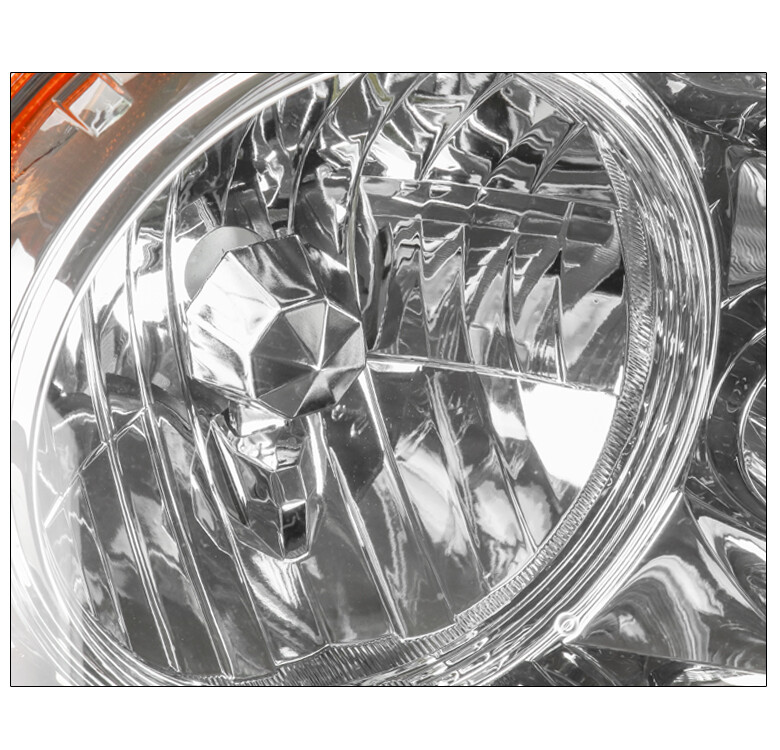 For 08 09 10 Honda Odyssey Minivan Replacement Headlights Lamp Chrome w