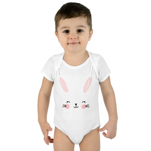 Infant Baby Rib Bodysuit - Picture 8 of 41
