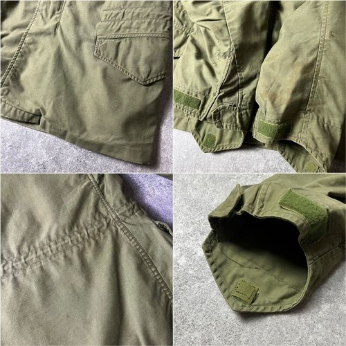 VINTAGE 60s US ARMY M-65 Field Jacket 2nd Type Aluminum Zip OG-107 RARE - Picture 9 of 9