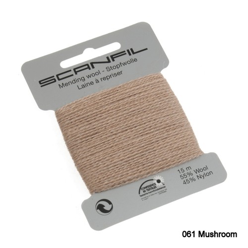 Darning Thread Scanfil Wool Nylon Mending Repair For Jumper Socks & More - Picture 37 of 53