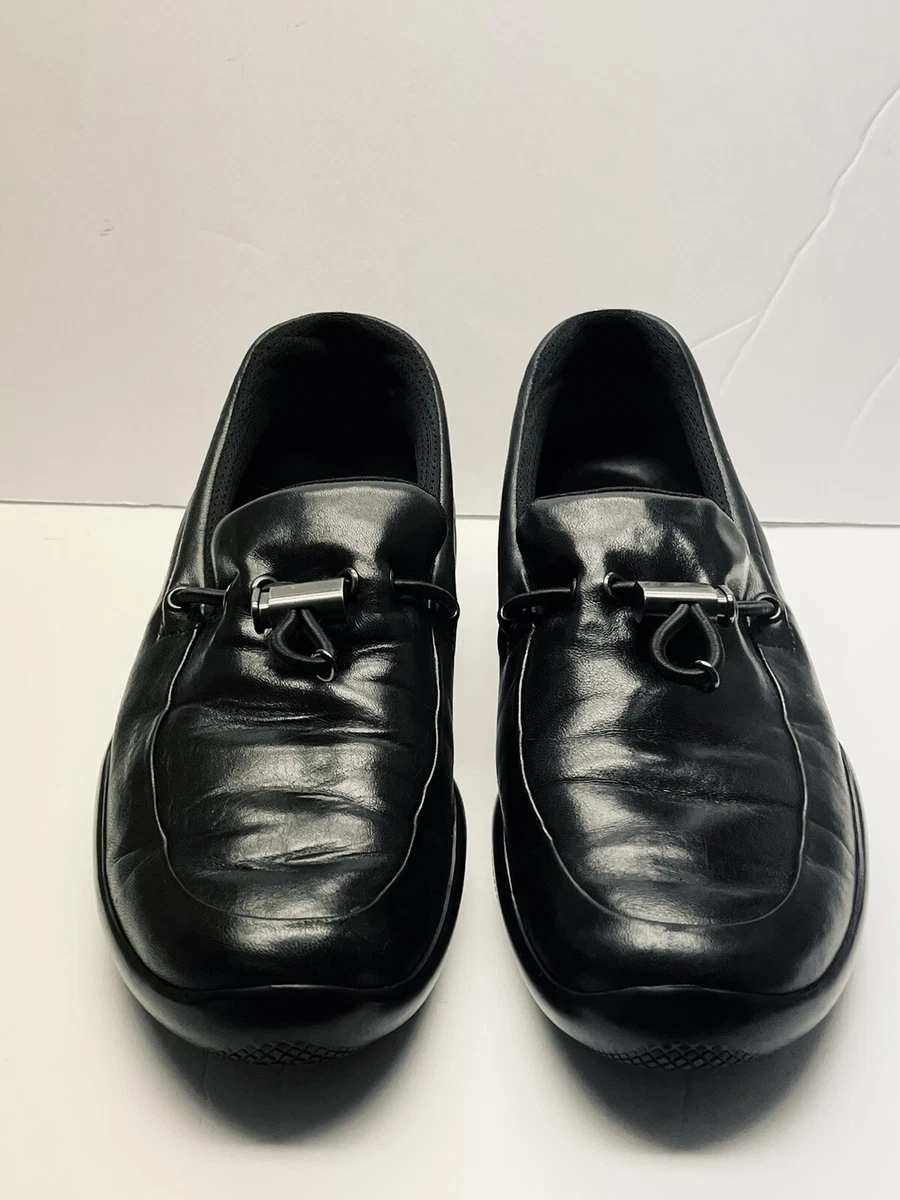 Prada toggle hotsell loafers