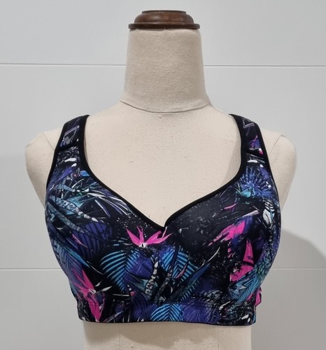 Push up Sport Crop Top sz16 Active brand.New w tags. Multicolour. - Picture 2 of 12
