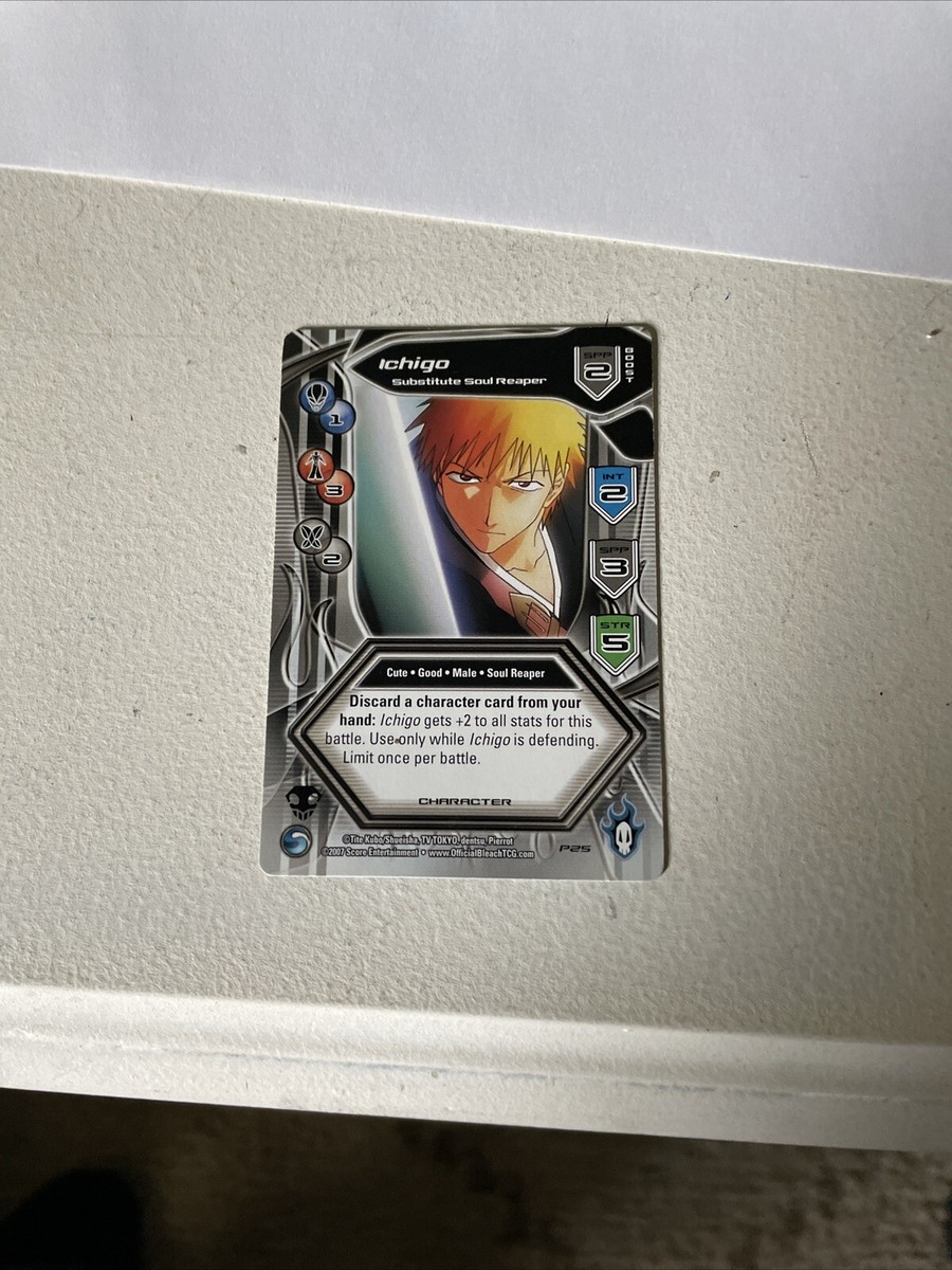 Bleach TCG Ichigo Substitute Soul Reaper Shonen Jump Promo Card