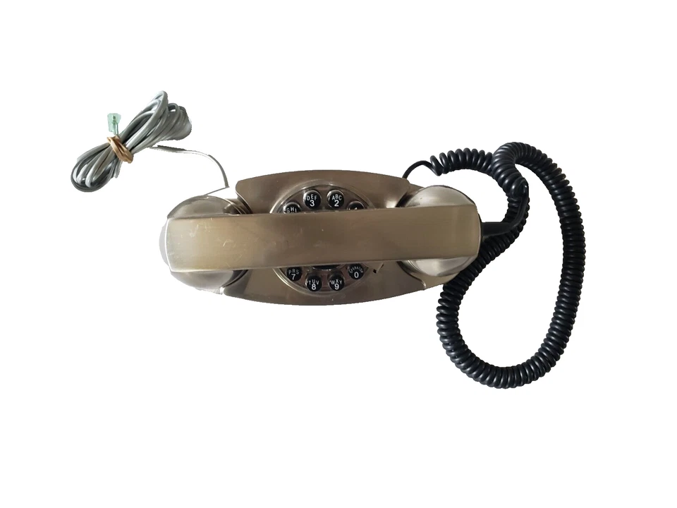 Crosley Princess Desk Phone CR59 Brush Chrome Color - Image 3 of 4