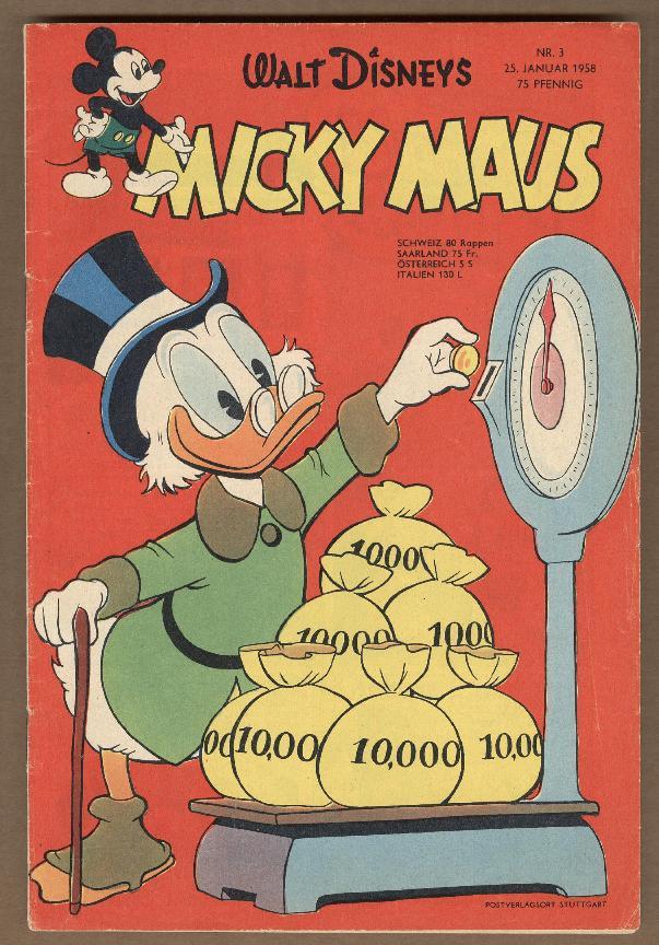 初版」Mickey magazine 1958年3月号 No. 389 初版」Mickey magazine