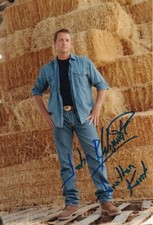 JOHN SCHNEIDER signed Autogramm 20x30cm SMALLVILLE in Person autograph COA