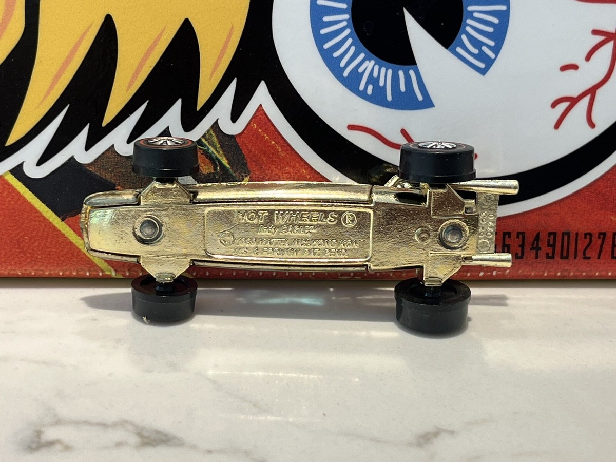 HotWheels Indy EAGLE ホットウィール　ヴィンテージ 1969 RARE 1969 Hot Wheels Redline INDY Eagle GOLD CHROME