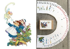 Playing Cards (Poker Deck 54 Cards) PATCHWORK FRIENDS Whimsy Dolls Toys 181