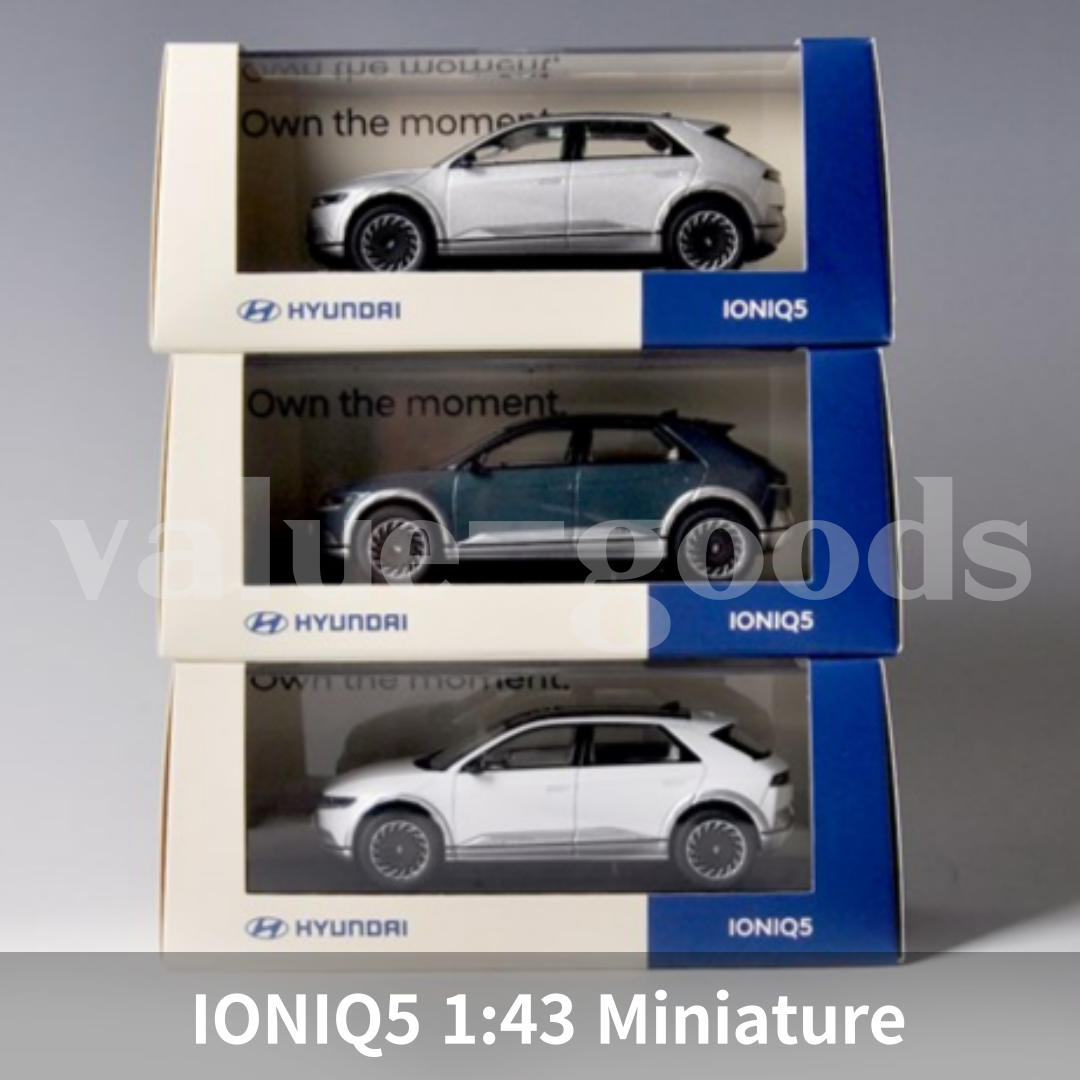 【新品】ヒュンダイ ヒョンデ 1:43 アイオニック5 ホワイト ミニカー Hyundai IONIQ 5] 1:43 Miniature Diecast model Display Motor Mini