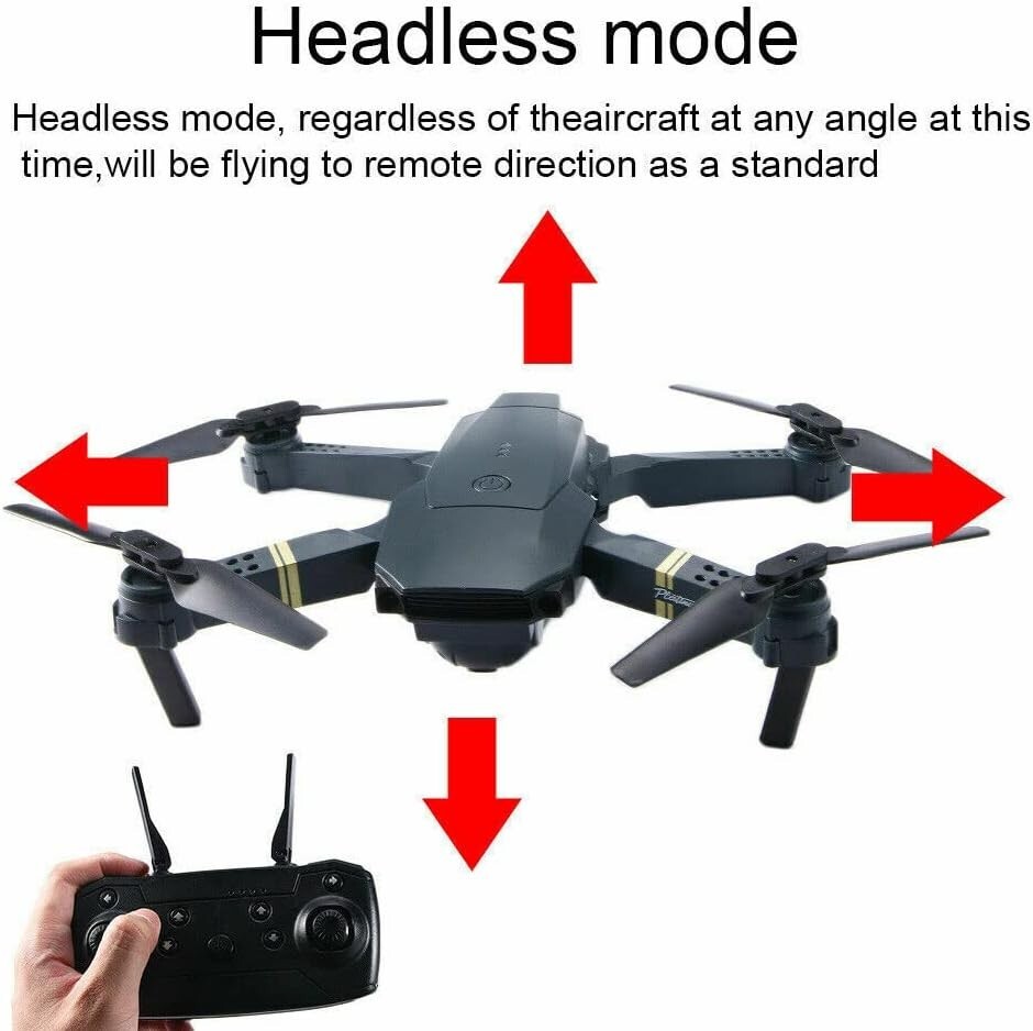 2023 New RC Drone 4K HD Camera WiFi FPV Black Quadcopter Blackbird Falcon Style eBay