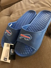 Buffalo Bills Nfl Shower Slippers Flip Flop Sandals Size Men s Small 7-8