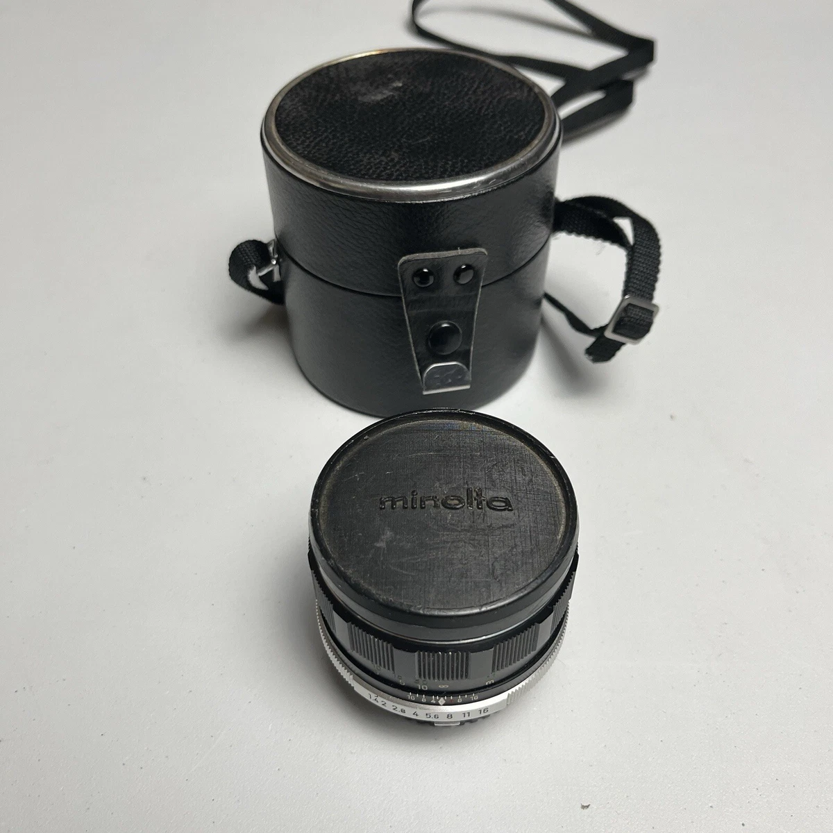 Minolta Rokkor PF 58mm Focal f/1.4 Camera Lenses for sale | eBay