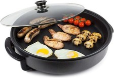 Multi Cooker Electric Pot Frying Pan with Large 42cm Diameter 1500W Andrew James