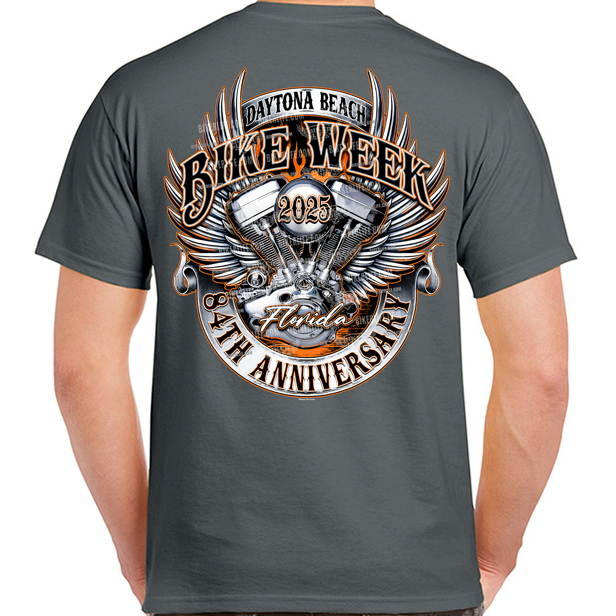 BIKE WEEK '79Tシャツ DAYTNA 2025 Bike Week Daytona Beach Chill Beach T-Shirt No Harley