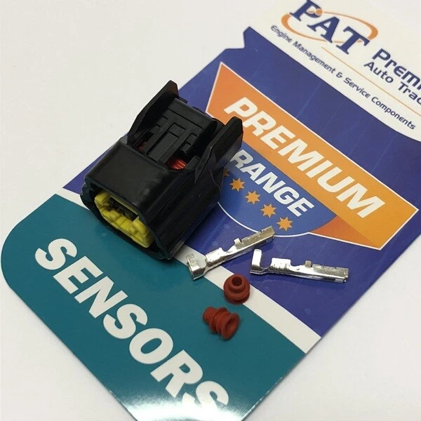 Juego de enchufes para sensores de temperatura refrigerante Nissan conector de 2 pines CPS-154 Foto 2 de 4