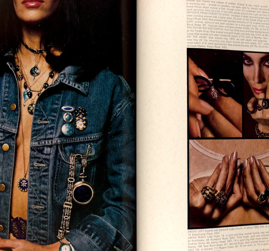 RAQUEL WELCH Jane Asher TERRY O'NEILL Guy Bourdin QUEEN magazine May 1968 Hippie - Изображение 2 из 4