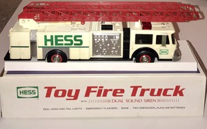 hess fire truck 1989