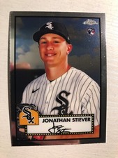 2021 Topps Chrome Platinum Anniversary Jonathan Stiever White Sox RC 33