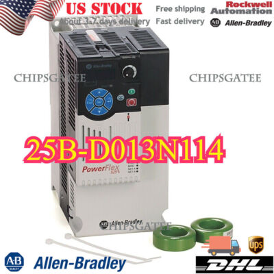 Brand New AB 25B-D013N114 Allen-Bradley PowerFlex 525 5.5kW 7.5Hp AC Drive