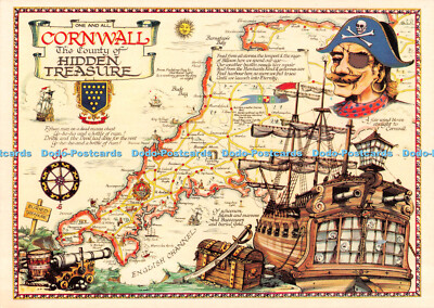 D113195 One and All Cornwall. Die Grafschaft der verborgenen Schätze. Murray King. Studio