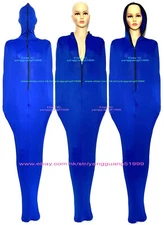 Unisex Mummy Costumes Blue Spandex Sleeping Bag Body Bags internal Sleeves F803