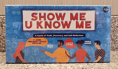 Show Me U Know Me Board Game Truth Discovery Self-Reflection ROR Games Sealed