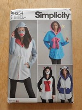 Patron de couture Simplicity 9354 neuf déguisement Femme 34 a 48