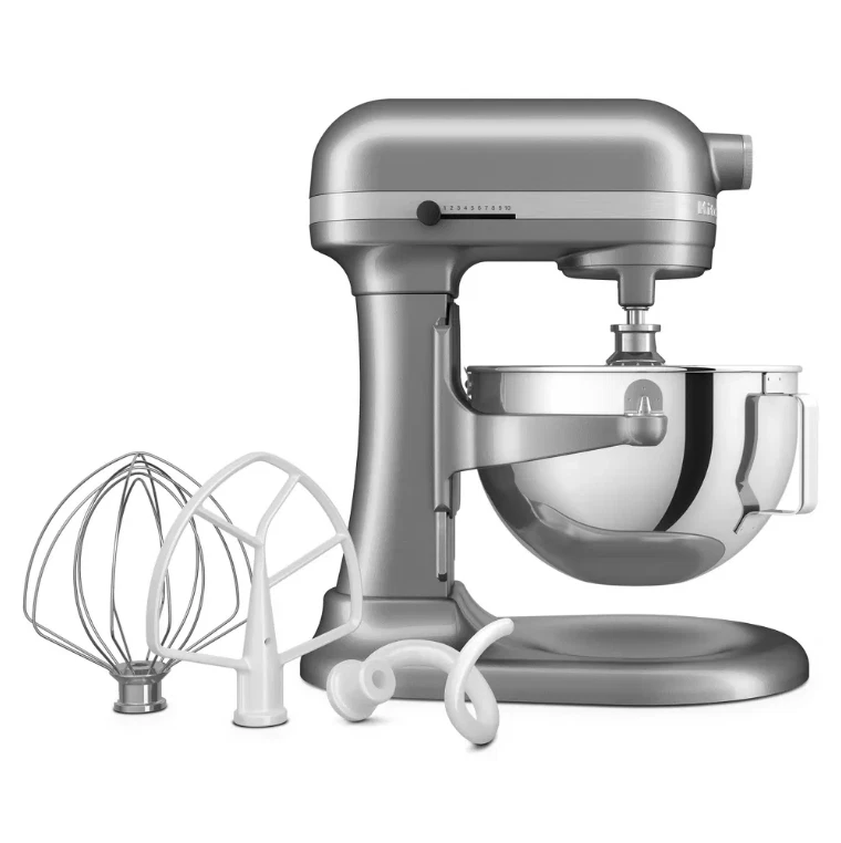 KitchenAid 5.5 Quart Bowl-Lift Stand Mixer KSM55SXXXCU Kitchen Silver Grey Gray
Opens in a new windo